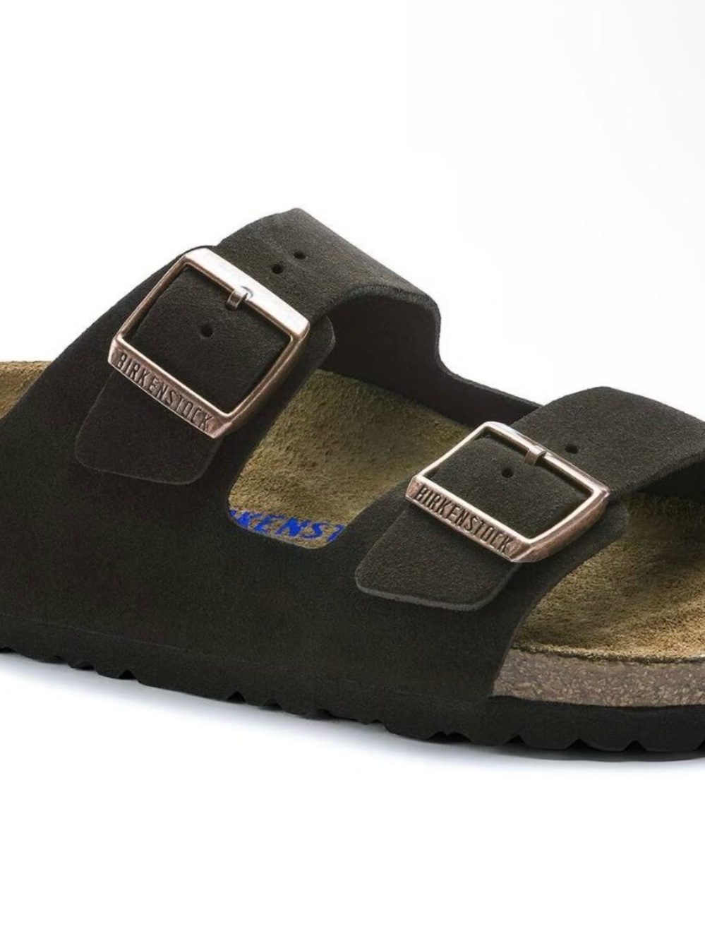 Birkenstock Arizona Suede Sandal in Mocha NWOT NO BOX